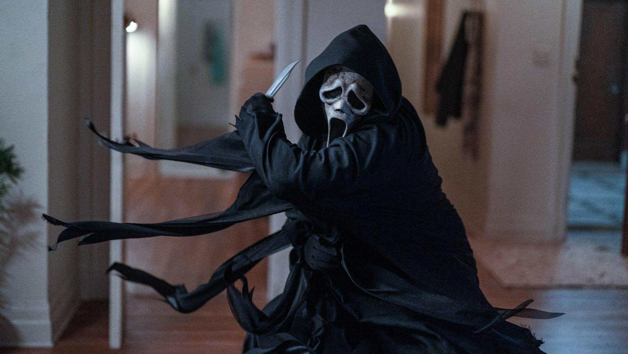Ghostface in Paramount Pictures and Spyglass Media Group's "Scream VI."
