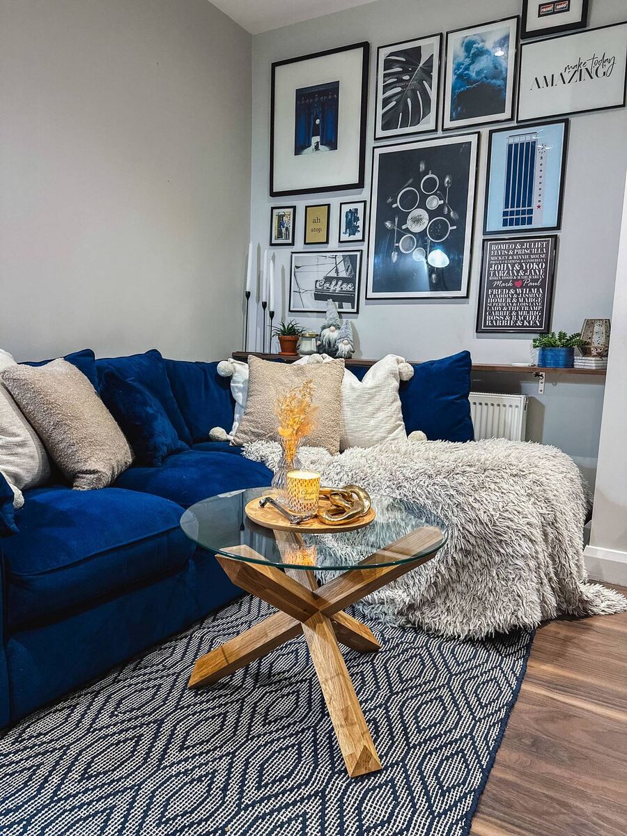 Paul Kinsella's living room.