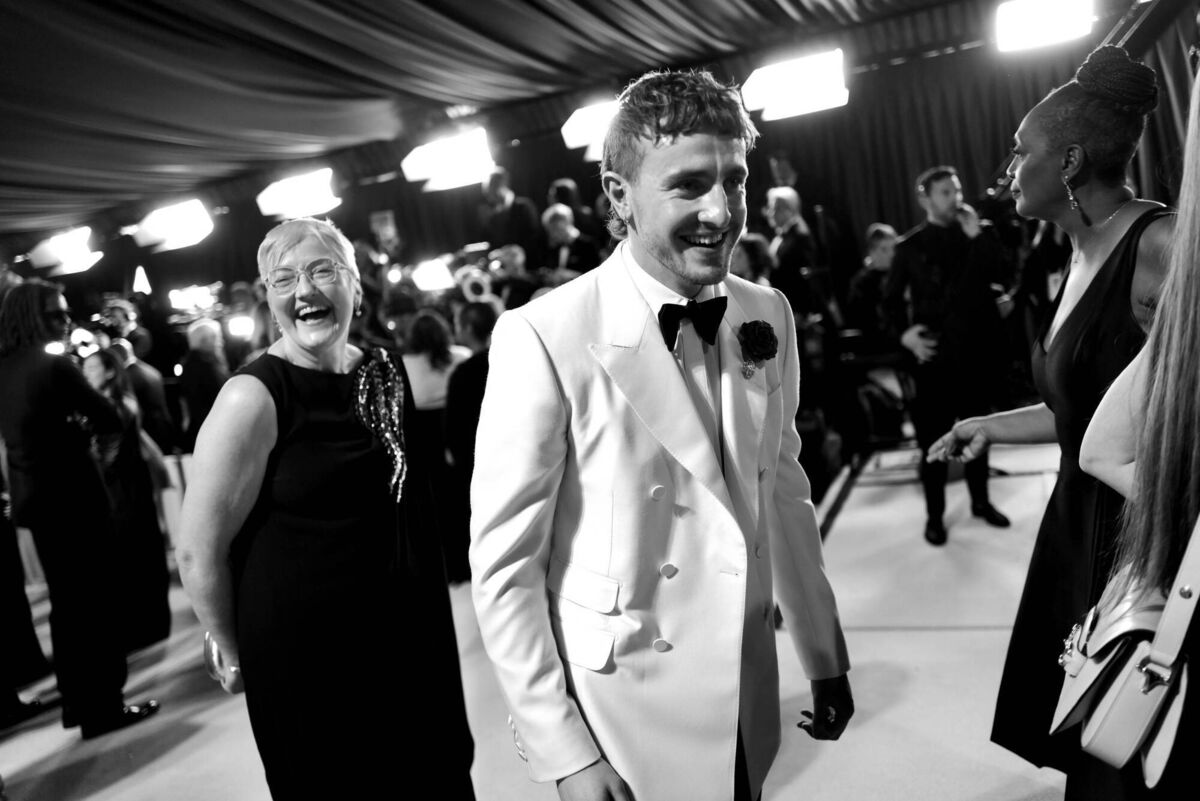 Paul Mescal attends the 95th Annual Academy Awards with his mother. Picture: Emma McIntyre/Getty Images Paul Mescal attends the 95th Annual Academy Awards with his mother. Picture: Emma McIntyre/Getty Images