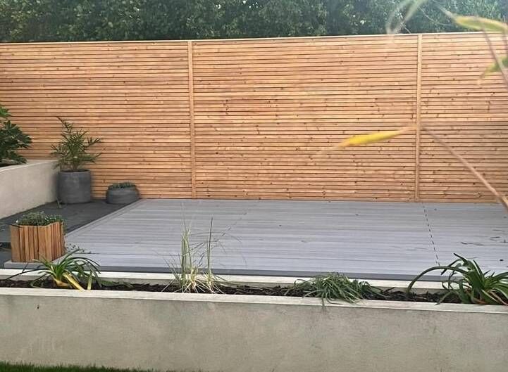 BEFORE: Vogue's garden was little used. BEFORE: Vogue's garden was little used.