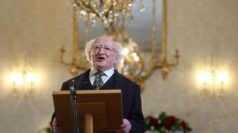 President Higgins warns of 'poisonous xenophobia' against people fleeing war and persecution