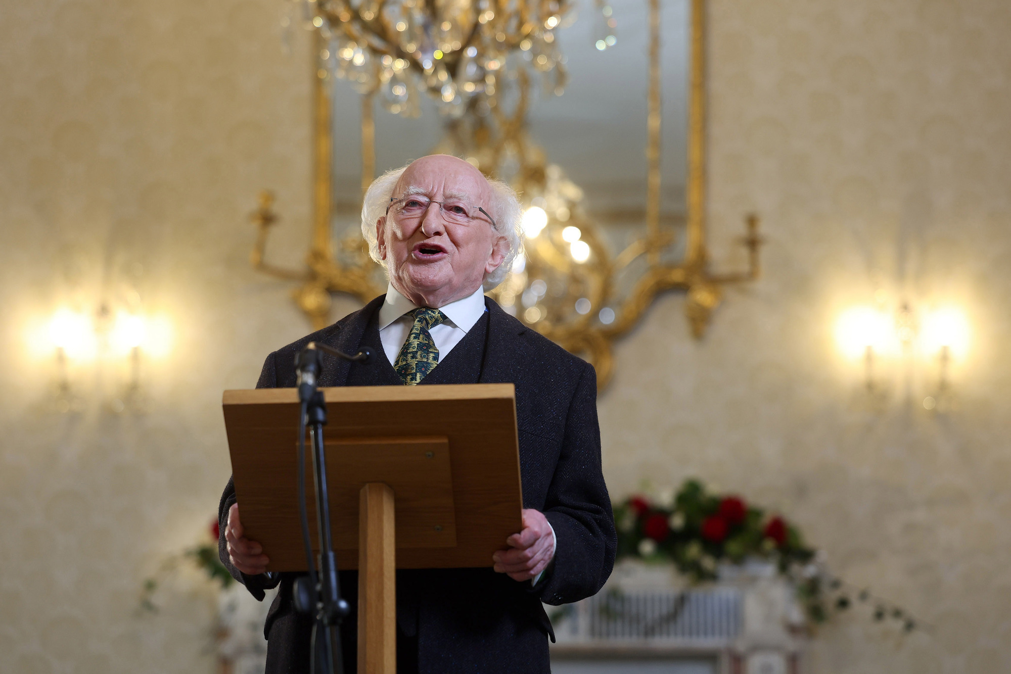 President Higgins warns of 'poisonous xenophobia' against people fleeing war and persecution