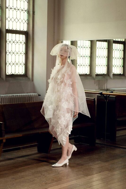 A model wears Roisín Pierce at Paris Fashion Week 2023 A model wears Roisín Pierce at Paris Fashion Week 2023