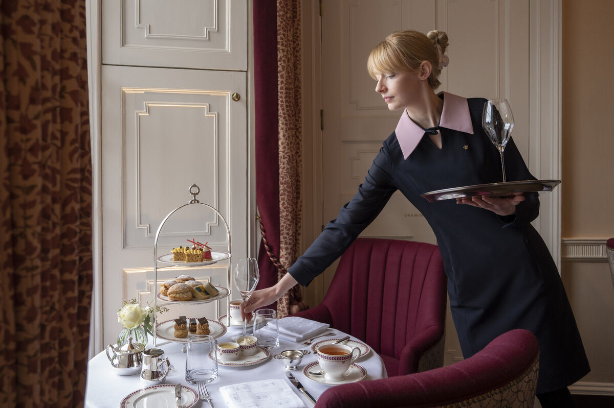 Afternoon tea in the Queen Anne Room