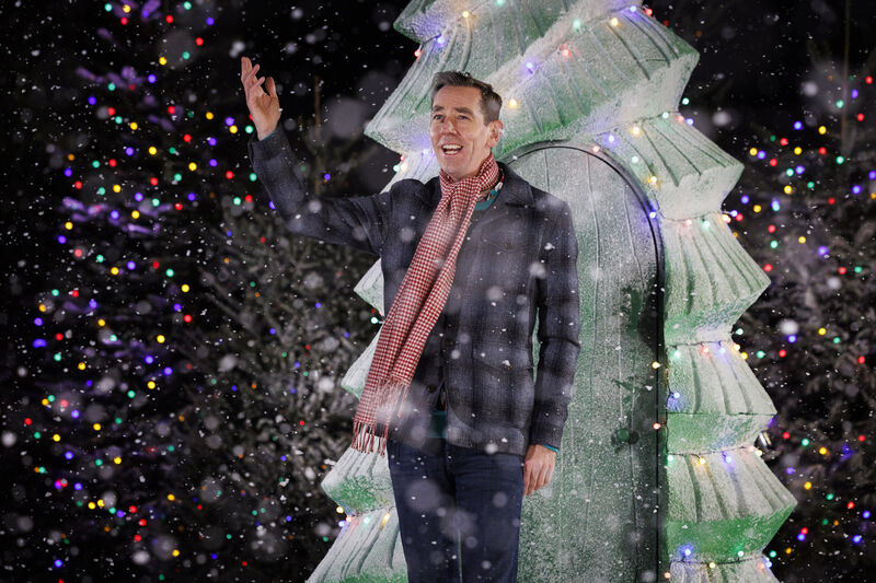 Ryan Tubridy pictured performing 'Let It Snow" during The Late Late Toy Show last year. Picture: Andres Poveda Ryan Tubridy pictured performing 'Let It Snow" during The Late Late Toy Show last year. Picture: Andres Poveda