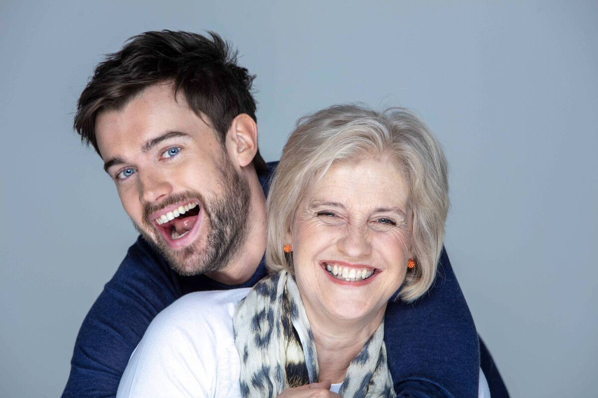 Hilary and Jack Whitehall. Picture: Trevor Leighton