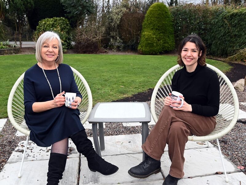 Natalie Tuchapsky (left) and Grace Sheehan. Picture: Denis Minihane