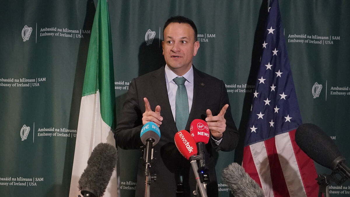 Mr Varadkar said he is not concerned that CSO statistics showed inflation rising. Picture: PA Mr Varadkar said he is not concerned that CSO statistics showed inflation rising. Picture: PA