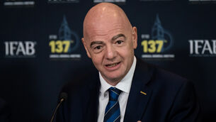 <p>Fifa President Gianni Infantino.</p>