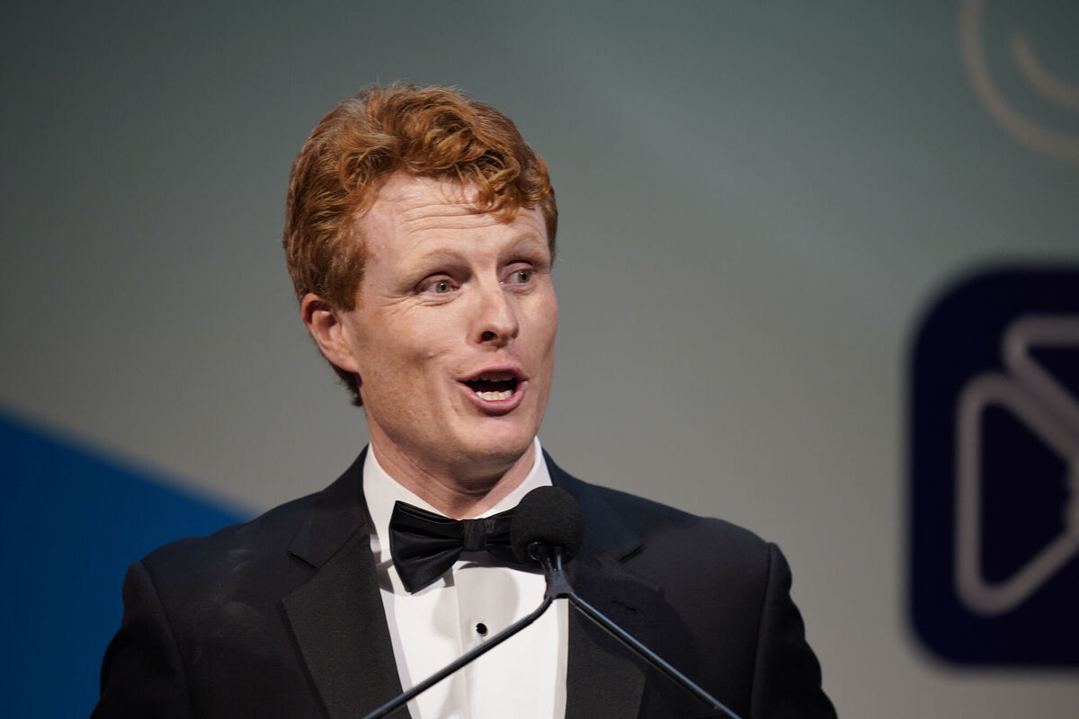 Joe Kennedy III speaking at the Ireland Funds 31st National Gala. Pictured: Niall Carson/PA Wire