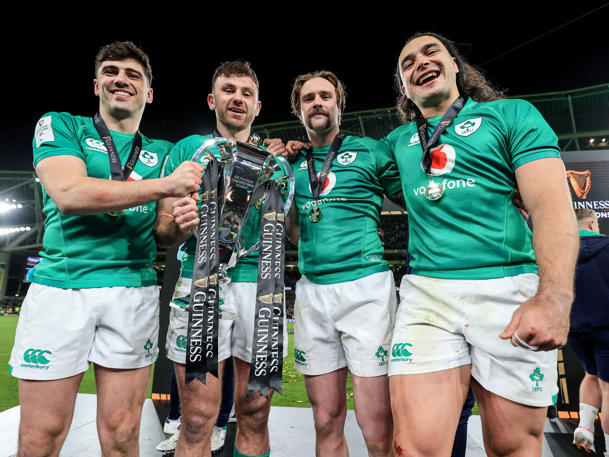'It's a crazy feeling. Woohoohoo!' - Mack Hansen savours Ireland's Slam