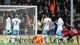 AFC Bournemouth v West Ham United - Premier League - Vitality Stadium