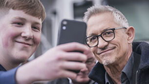 <p>POLITICAL FOOTBALL: Gary Lineker arrives at the Etihad Stadium in Manchester to present live coverage of the FA Cup quarter-final between Manchester City and Burnley. Picture: Danny Lawson/PA Wire</p>