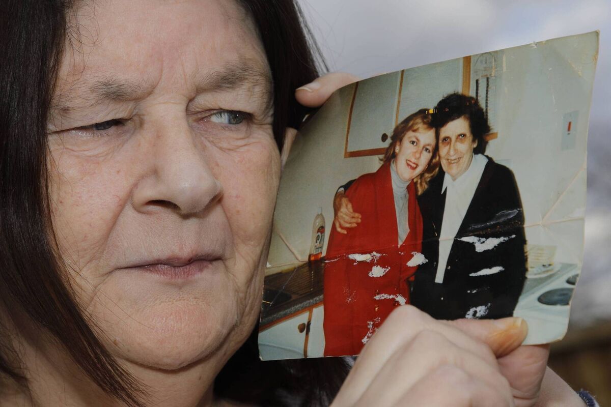 Teresa Dingivan, sister of missing woman Tina Satchwell. Teresa Dingivan, sister of missing woman Tina Satchwell.