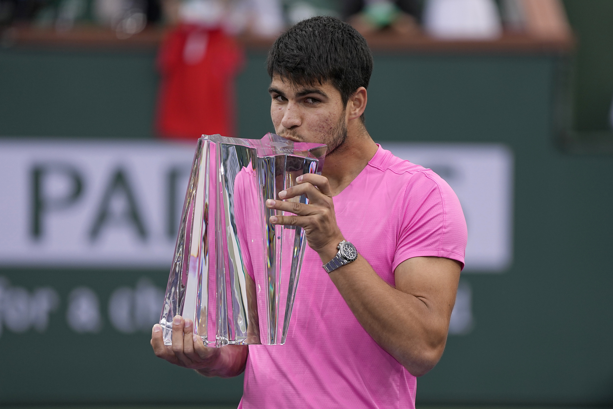 Carlos Alcaraz in buoyant mood after winning ‘perfect tournament’
