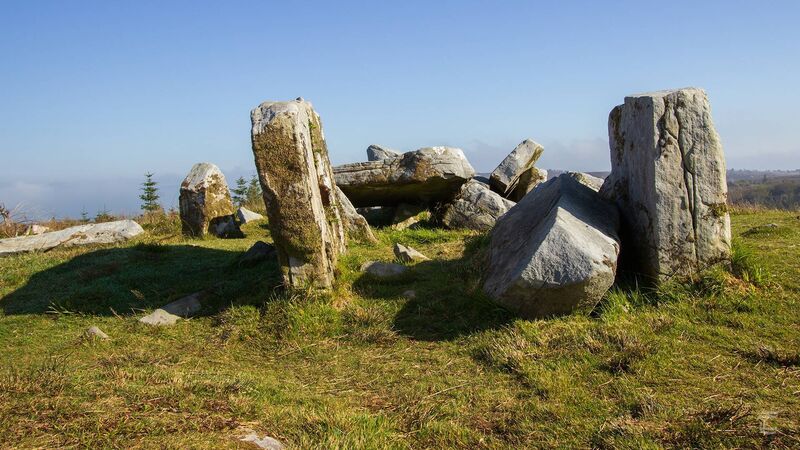 Wedge tomb in the Cavan Burren.  Picture: Neil Jackman / tuatha.ie