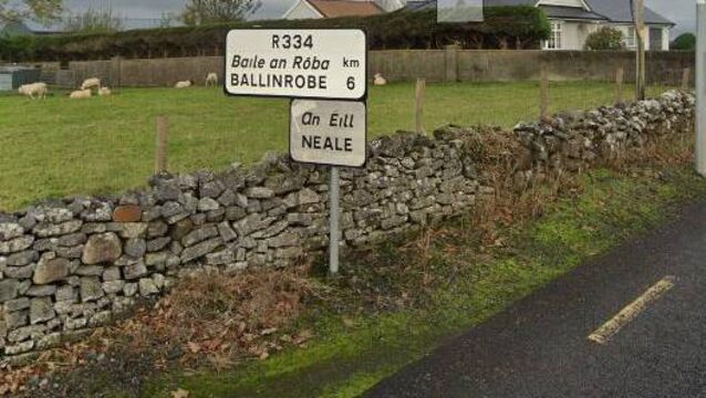 <p>The teenager was struck by a truck on the Neale to Cong road in Co Mayo. Picture: Google Maps</p>