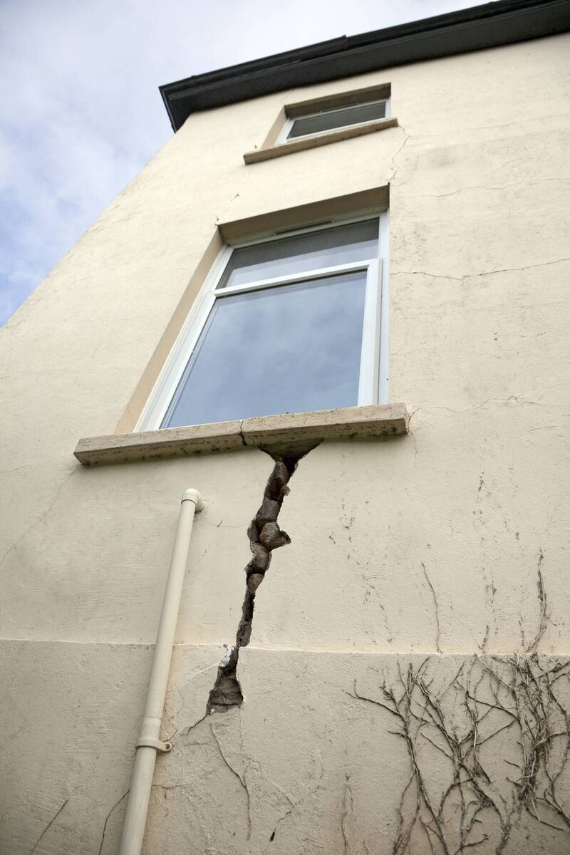 Uneven settlement of the building occurs where some parts are still on good ground whereas some parts are now settling in the poor damaged ground this causing cracks in the walls of your house.