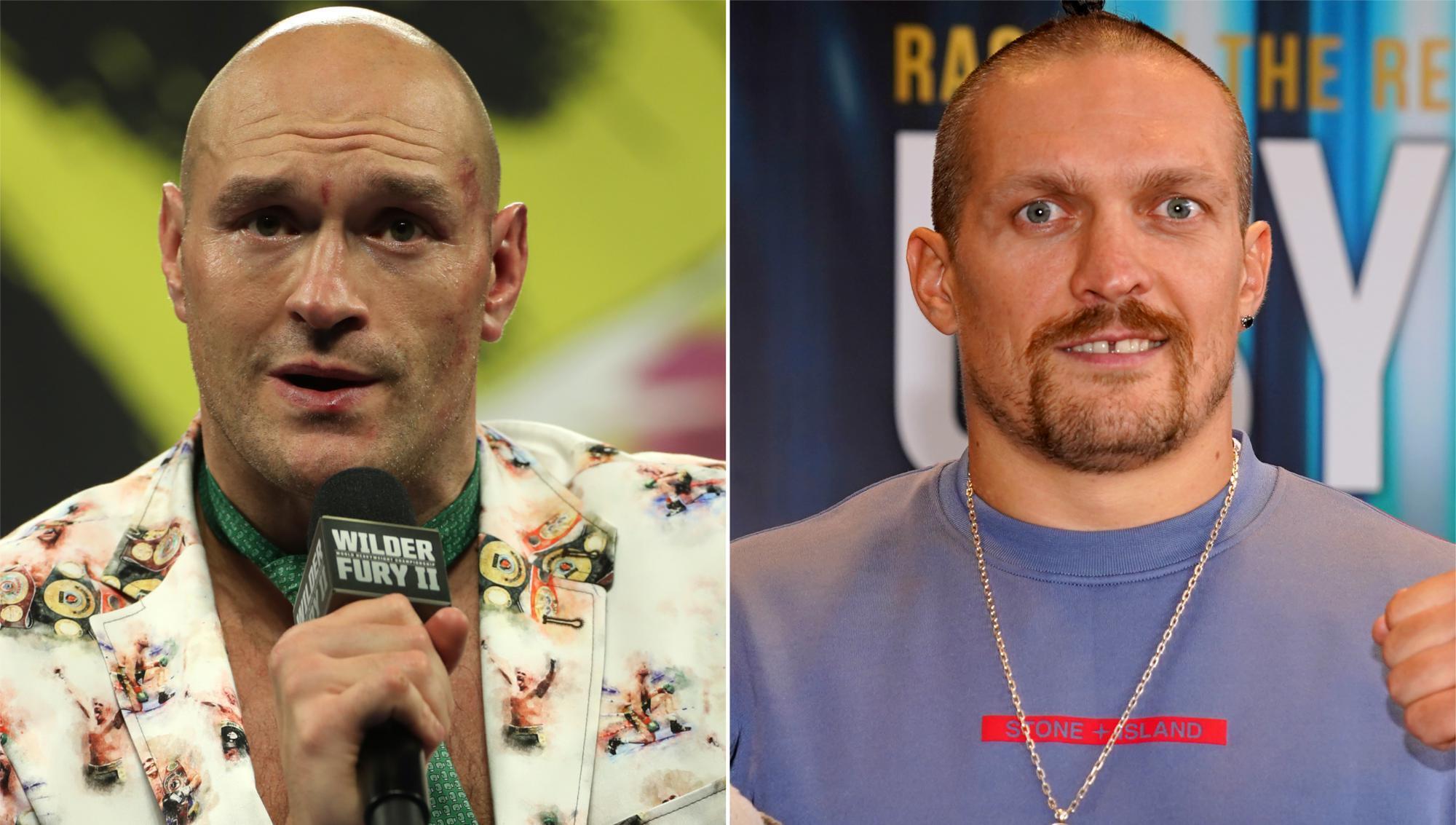 Tyson Fury’s undisputed heavyweight title fight with Oleksandr Usyk off