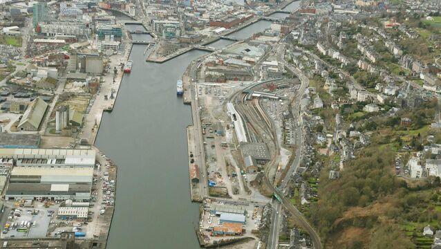 <p>If OCP secures permission for the Goulding scheme, it will have planning for more than 3,000 apartments in Cork's south docks. Picture: Tom Coakley</p>