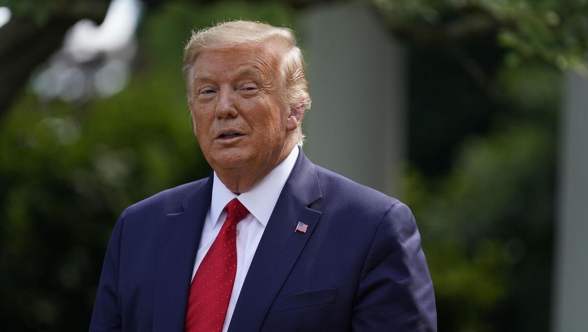 Sources close to Donald Trump suggested that if he had been arrested this week then he would have insisted on being handcuffed and forced into what Tom Wolfe called ‘the perp walk’. Picture: AP Photo/Evan Vucci Sources close to Donald Trump suggested that if he had been arrested this week then he would have insisted on being handcuffed and forced into what Tom Wolfe called ‘the perp walk’. Picture: AP Photo/Evan Vucci