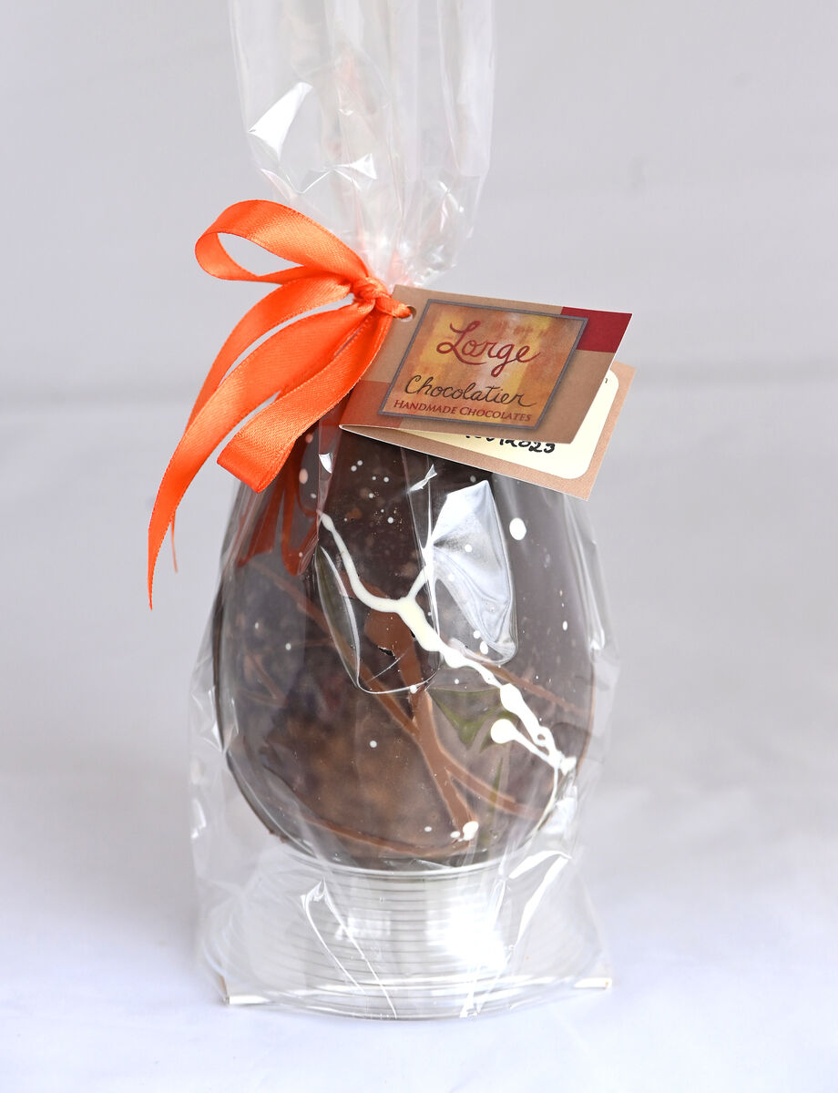 Lorge Chocolatier, Kenmare, Co Kerry - dark chocolate egg.