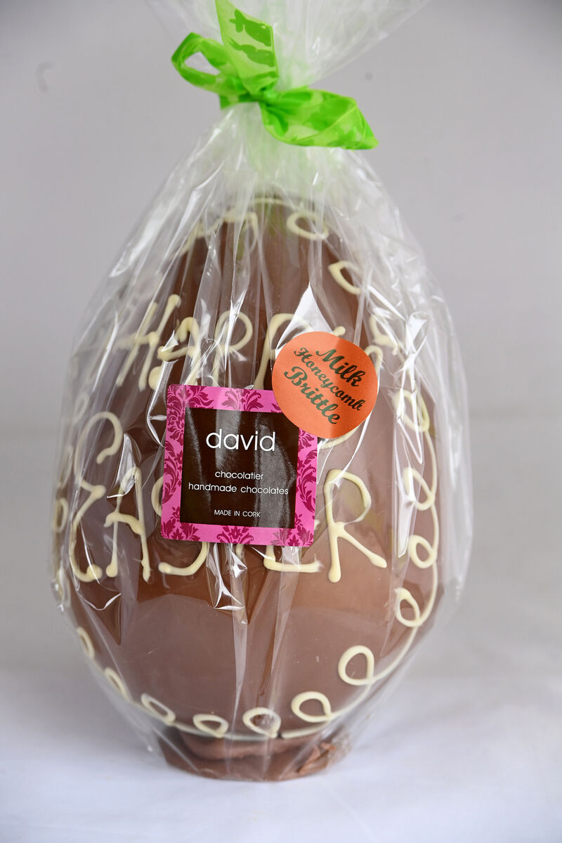  David Chocolatier Milk Honeycomb Brittle Egg