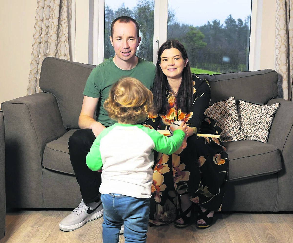 Lauragh and Oisín Goggin from Wexford with their son Christopher, who is 17 months old. They used a surrogate in Ukraine, a country that recognises the intended parents as the legal mother and father on the child’s birth certificate, rather than the surrogate mother. Picture: Patrick Browne
Lauragh and Oisín Goggin from Wexford with their son Christopher, who is 17 months old. They used a surrogate in Ukraine, a country that recognises the intended parents as the legal mother and father on the child’s birth certificate, rather than the surrogate mother. Picture: Patrick Browne