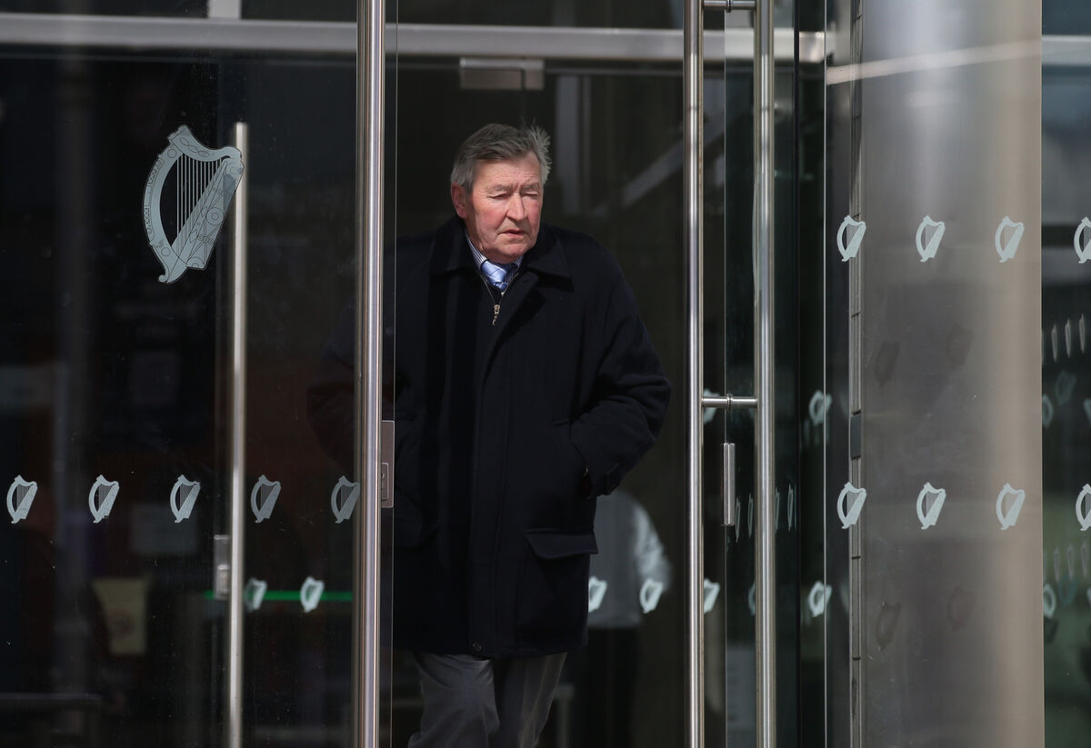 Graham Dwyer's father Sean leaving the appeal in Dublin yesterday. Picture: Collins Courts