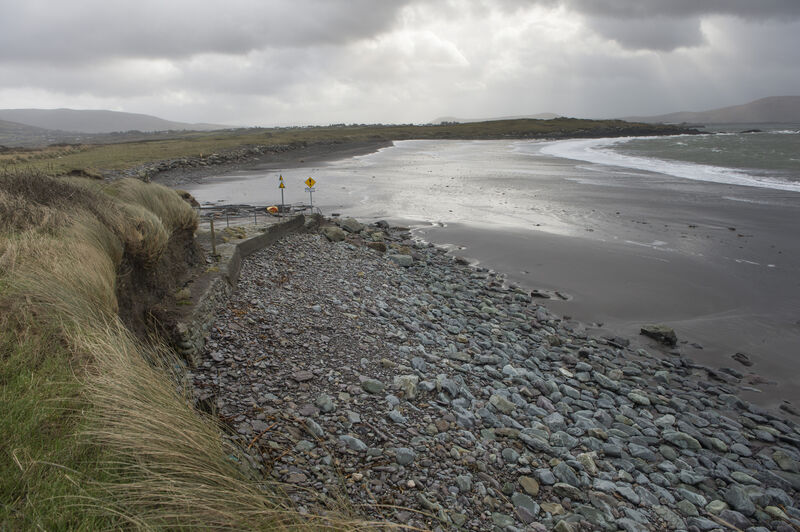 White Strand near Caherciveen, Co Kerry, where the body of baby John was found.	Picture: Dan Linehan
                    