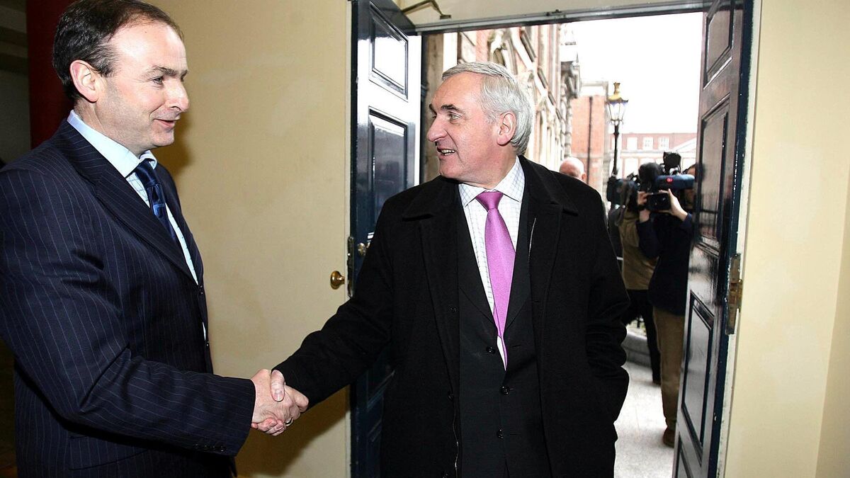 Micheál Martin says Bertie Ahern welcome in Fianna Fáil as party does not 'give life sentences' - Vimarsana News