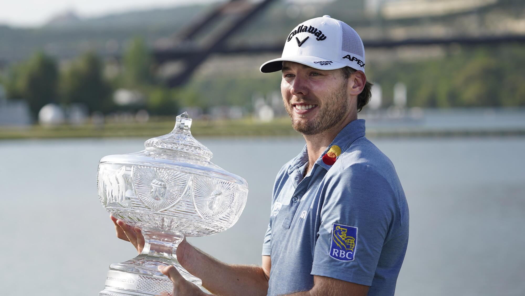 Sam Burns wins final Match Play in rout over Cameron Young
