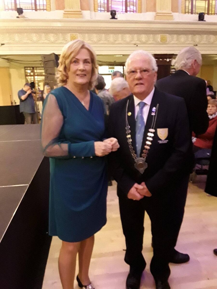 Fionnuala MacCurtain and Derry McCarthy at the 