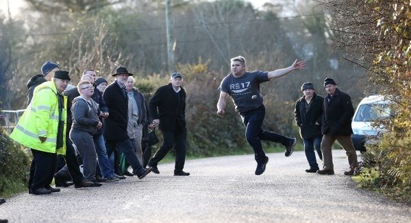 Mickey Hurley in action at the final. Pic: Cathal Noonan