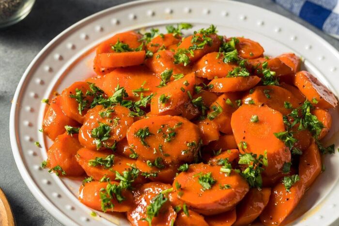 Glazed carrots