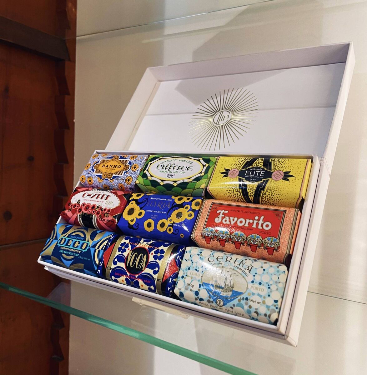 Soaps from Claus Porto. Picture: Nicole Glennon