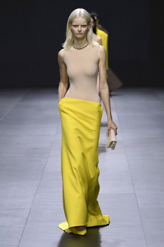 Valentino skirt €2,900, and bodysuit €650, Brown Thomas Valentino skirt €2,900, and bodysuit €650, Brown Thomas