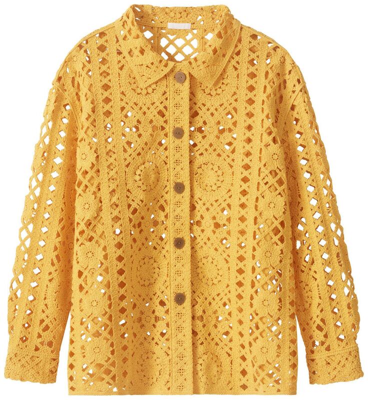 Isla Hennes openwork shirt, H&M, €49.99.jpg Isla Hennes openwork shirt, H&M, €49.99.jpg