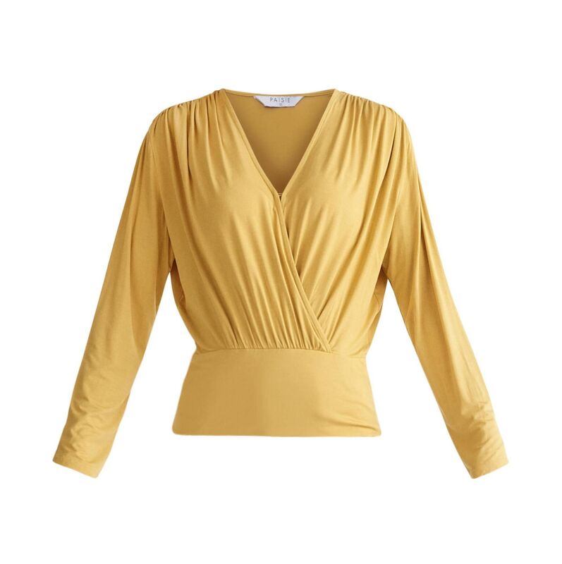 Draped wrap jersey top, Paisie, €99.36 Draped wrap jersey top, Paisie, €99.36