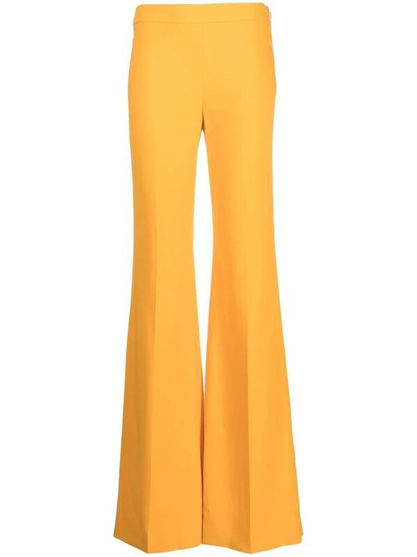 Moschino flare high-waist trousers, Farfetch, €550 Moschino flare high-waist trousers, Farfetch, €550
