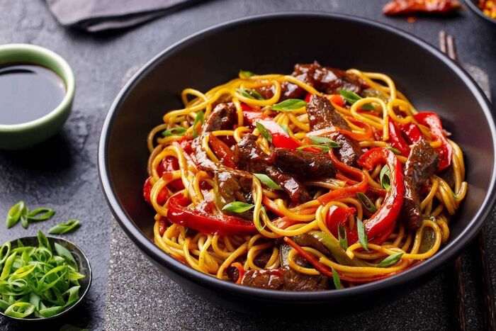 Beef Noodle Stir Fry