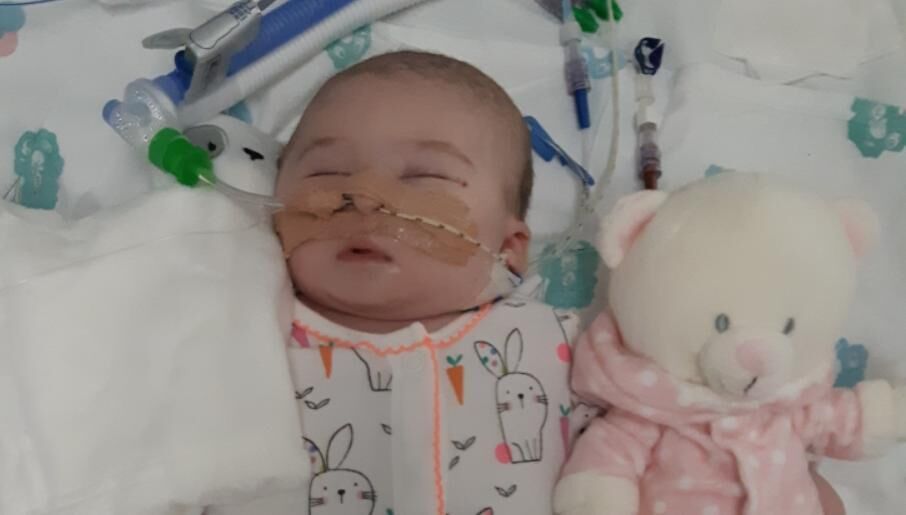 Baby Faye Neiland, who died 10 days after she was born. Picture: Colin Keegan/Collins