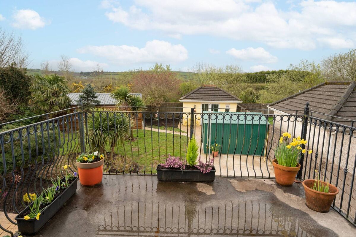 Balcony off main bedroom