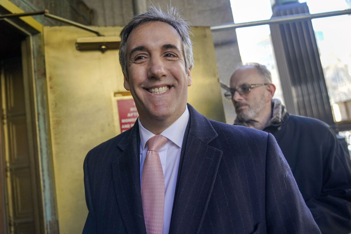 Donald Trump's former lawyer and fixer Michael Cohen smiles as he arrives for a second day of testimony before a grand jury on March 15, 2023, in New York. (AP Photo/Mary Altaffer, File) Donald Trump's former lawyer and fixer Michael Cohen smiles as he arrives for a second day of testimony before a grand jury on March 15, 2023, in New York. (AP Photo/Mary Altaffer, File)