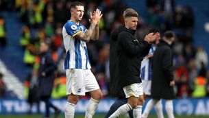 <p>OPPORTUNITY KNOCKS: Lewis Dunk knows Brighton have a precious opportunity. Pic: Kieran Cleeves/PA</p>