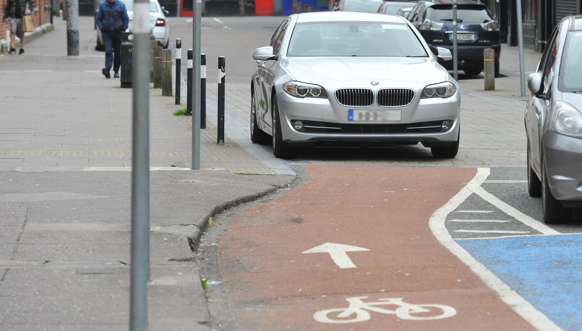 The amended design for the BusConnects Cork sustainable transport corridors removes planned cycle lanes in favour of saving car-parking spaces.	Picture: Clare Keogh
            
