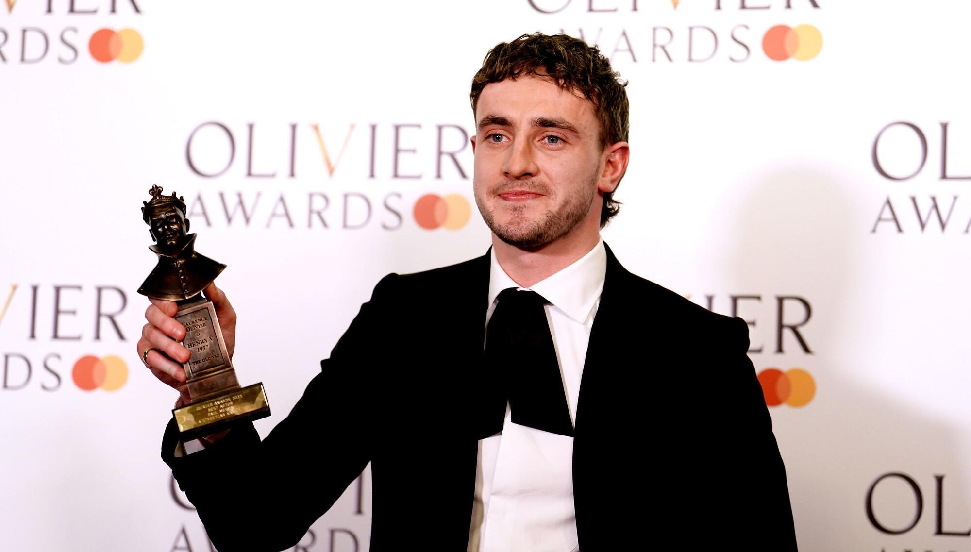 Paul Mescal celebrates his win at the Olivier Awards with a trip to McDonald's