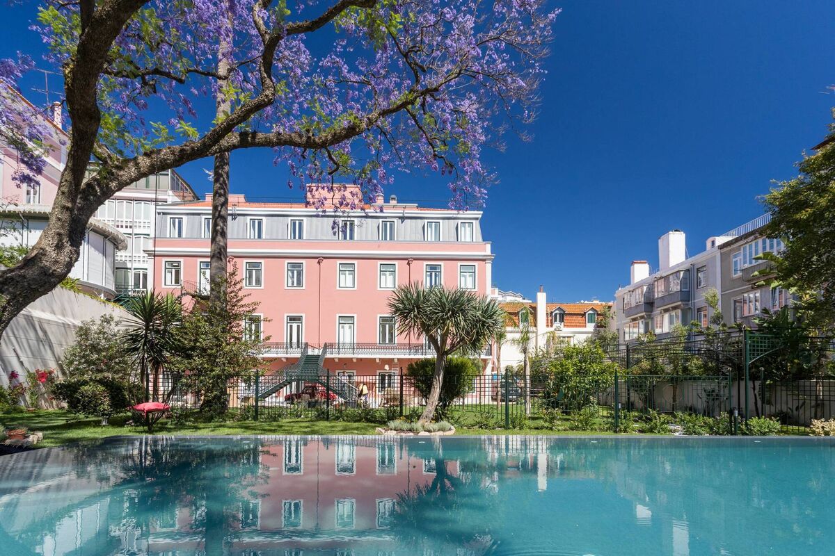 The exterior of Palácio Príncipe Real. Picture: Jose Faria