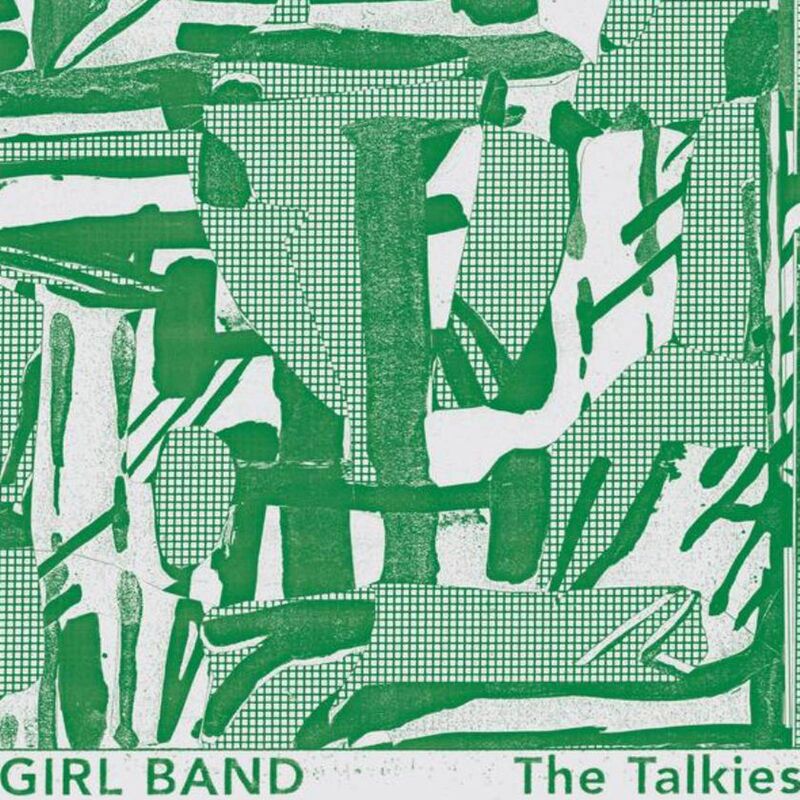 Girl Band's The Talkies album cover. Girl Band's The Talkies album cover.