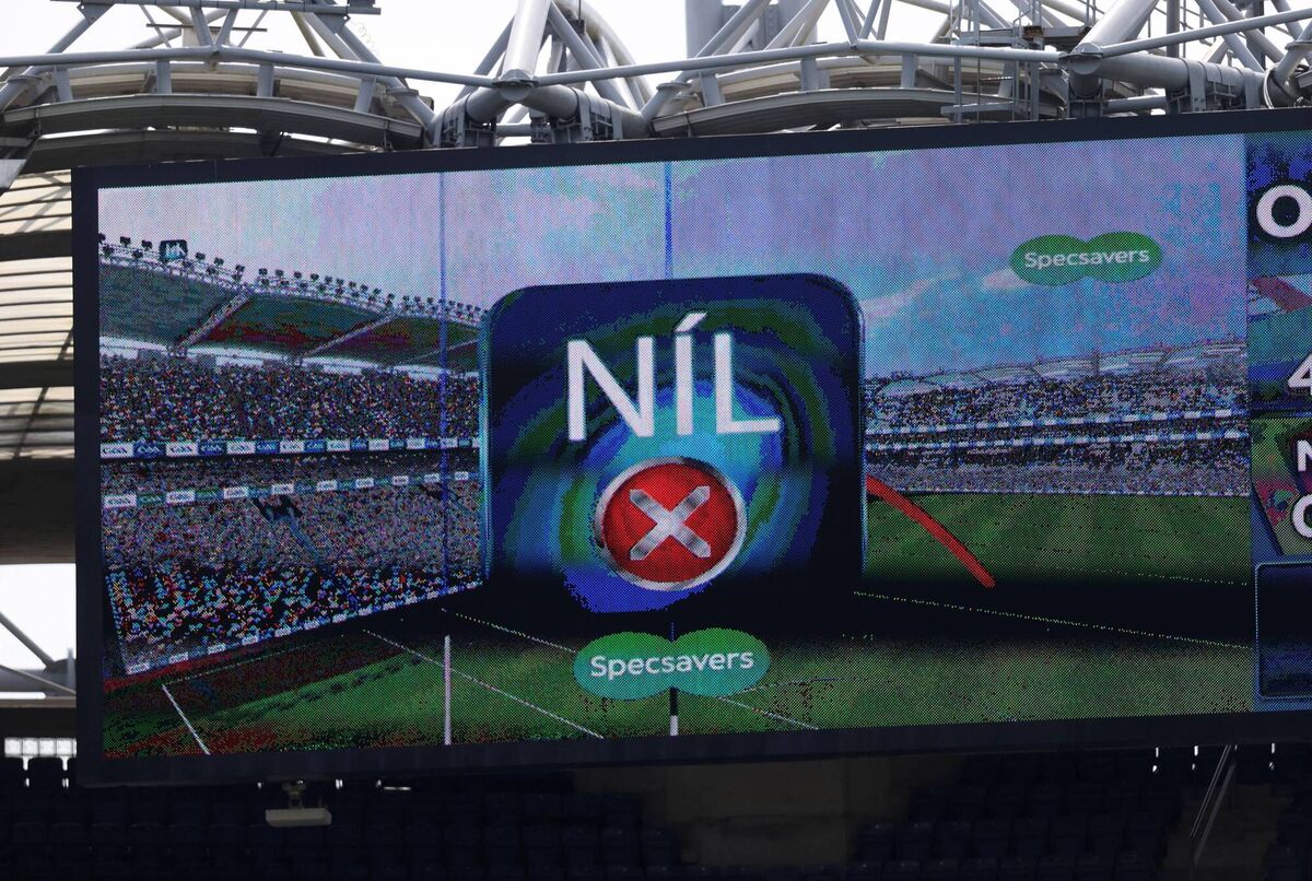 EXPENSIVE SYSTEM: Hawk Eye in operation. Pic: INPHO/Bryan Keane